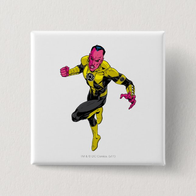 Thaal Sinestro 1 15 Cm Square Badge (Front)