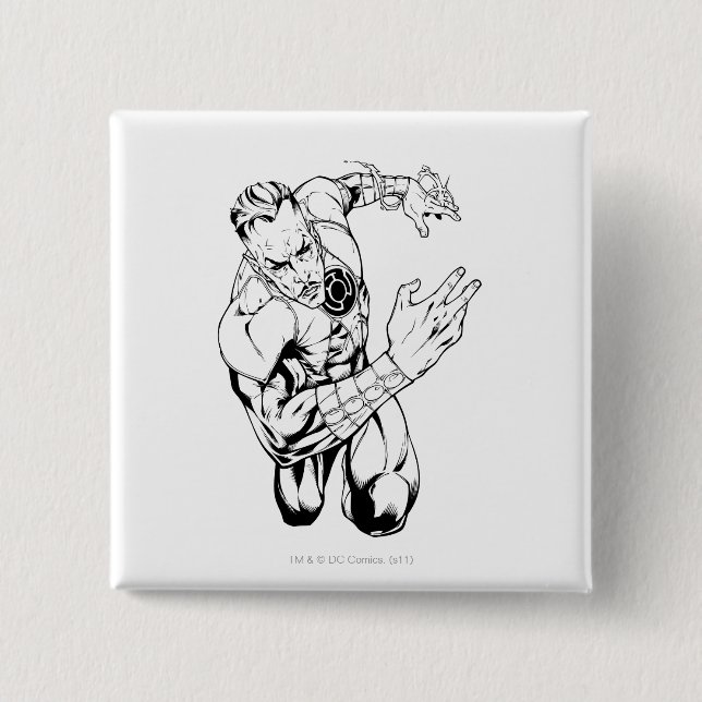 Thaal Sinestro 9 15 Cm Square Badge (Front)