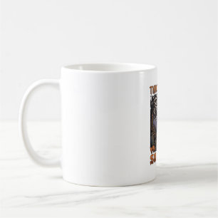 Thackery Binx Black Cat Halloween Graveyard Bats_1 Coffee Mug