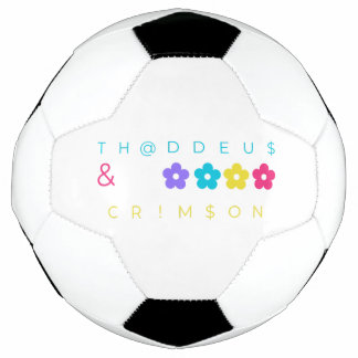 thaddeus & crimson $THCBand Designer Merch Football