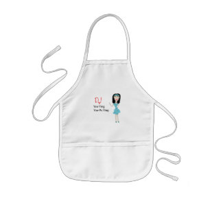 Thai alphabet Yor Ying Apron