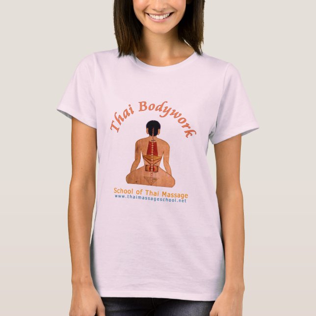 Thai bodywork women's long sleeve T-Shirt (Front)