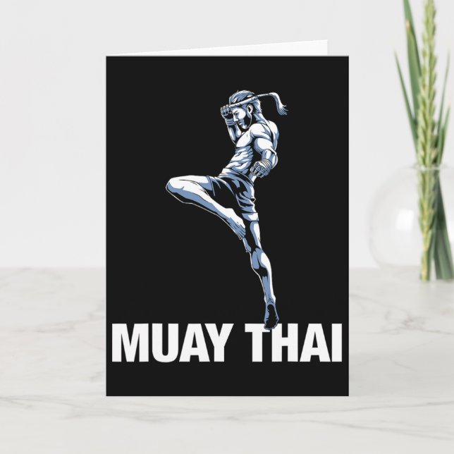 Thai Boxing And Kickboxing  Card (Front)