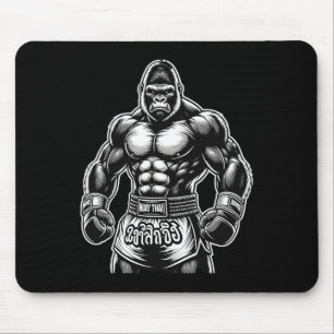 Thai Boxing And Kickboxing - Muay Thai Gorilla Mouse Mat