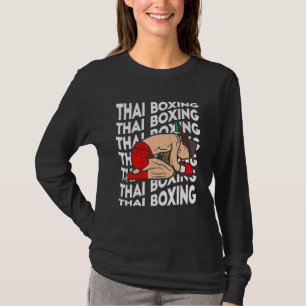 Thai Boxing Kickboxing Sports Boxer Muay Thai Men T-Shirt