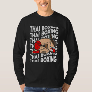 Thai Boxing Kickboxing Sports Boxer Muay Thai Men T-Shirt