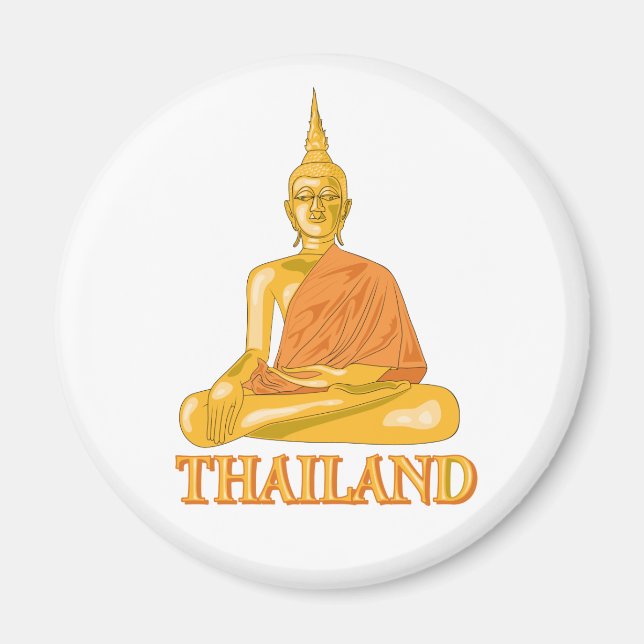 Thai Buddha Magnet (Front)