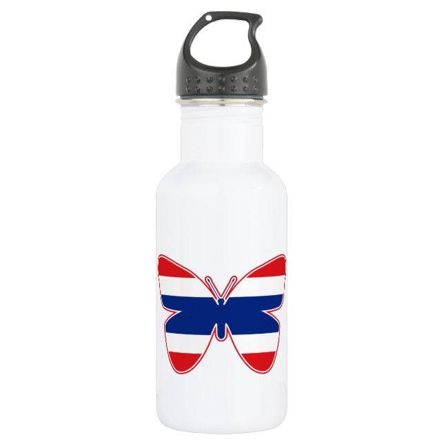 Thai Butterfly Flag 532 Ml Water Bottle (Front)