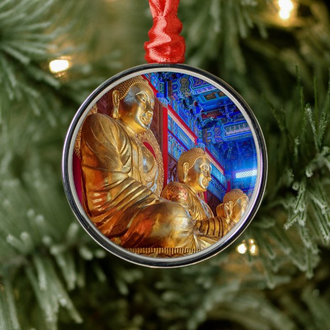 Thai China Buddha Image statue Metal Tree Decoration (Tree)