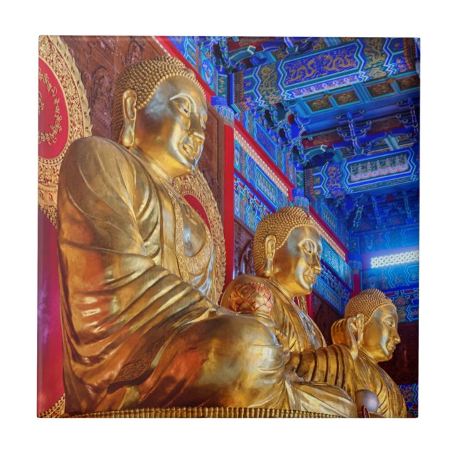 Thai China Buddha Image statue Tile (Front)