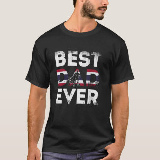 Thai Dad Thailand Father Superhero Hero T-Shirt