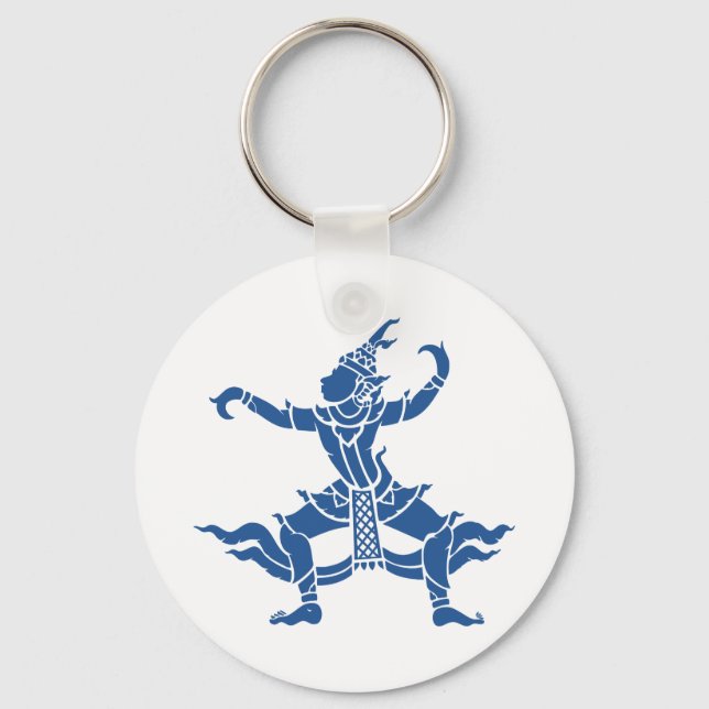 Thai Dancer ⚠ Thailand Sign ⚠ Key Ring (Front)