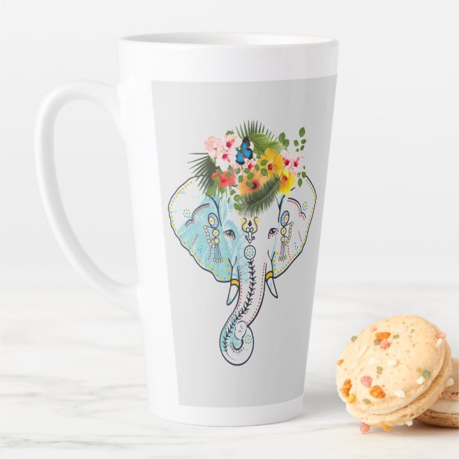 Thai elephant design Coffee and Tea Mug (In Situ)