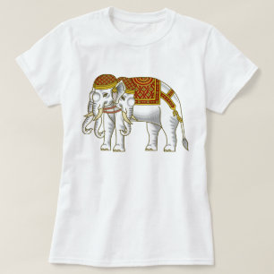 Thai Erawan White Elephant T-Shirt