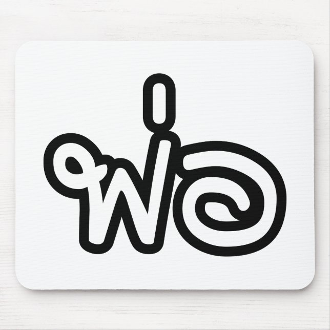 Thai Father - พ่อ / Phaw - Thai Language Script Mouse Mat (Front)