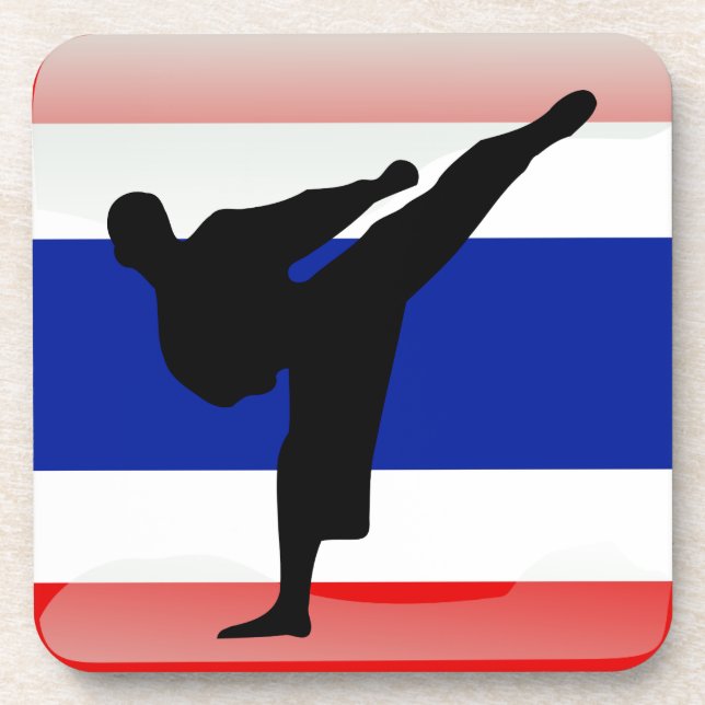 Thai flag coaster (Front)