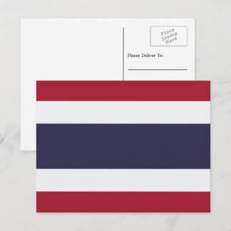 Thai Flag, Flag of Thailand Postcard
