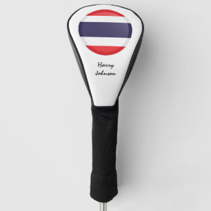 Thai Flag & Monogrammed Golf Clubs Covers