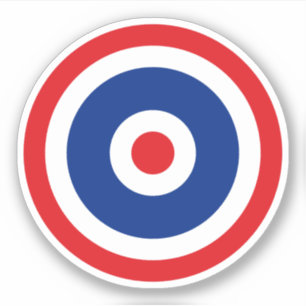 Thai Flag Roundel Target