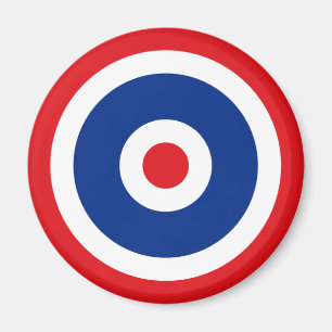 Thai Flag Roundel Target Magnet