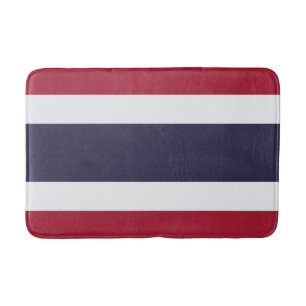 Thai Flag (Thailand) Bath Mat