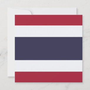 Thai Flag (Thailand) Card