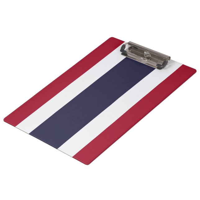 Thai Flag (Thailand) Clipboard (Angled)