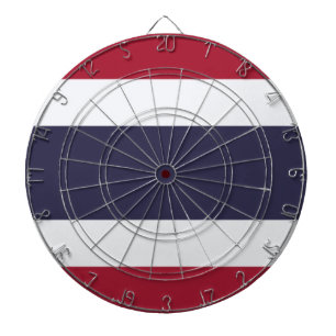 Thai Flag (Thailand) Dartboard