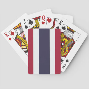Thai Flag (Thailand) Playing Cards
