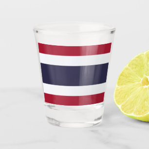 Thai Flag (Thailand) Shot Glass