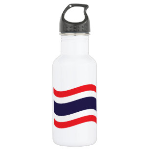 Thai Flag Wave 532 Ml Water Bottle