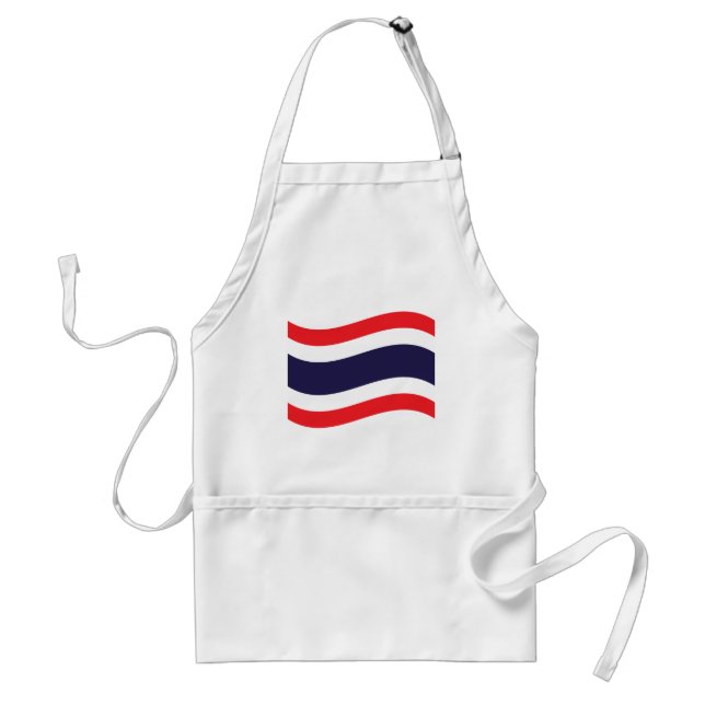 Thai Flag Wave Standard Apron (Front)