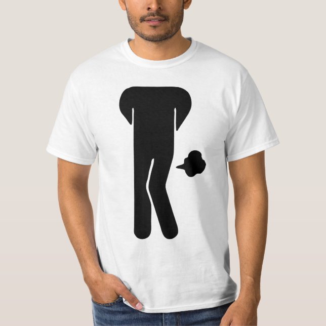 THAI FOOD CAN BE SPICY ⚠ Funny Sign : Restrooms ⚠ T-Shirt (Front)