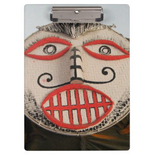 Thai Ghost Face, Phi Ta Khon Mask Festival, Loei Clipboard