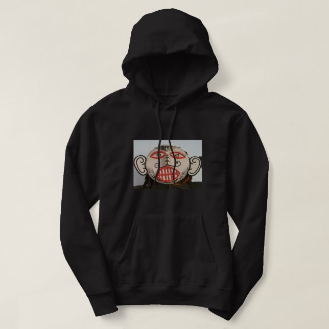 Thai Ghost Face, Phi Ta Khon Mask Festival, Loei Hoodie (Design Front)