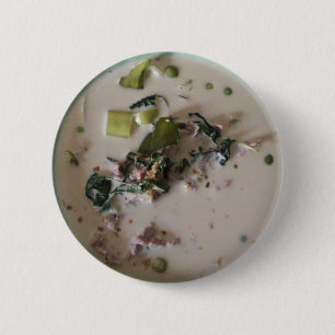 Thai Green Curry [แกงเขียวหวาน] ... Asian Food 6 Cm Round Badge