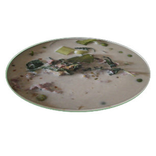 Thai Green Curry [แกงเขียวหวาน] ... Asian Food Cutting Board