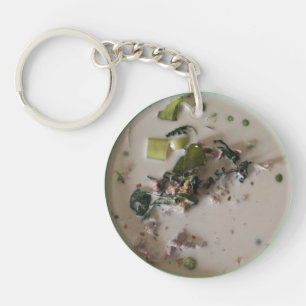 Thai Green Curry [แกงเขียวหวาน] ... Asian Food Key Ring