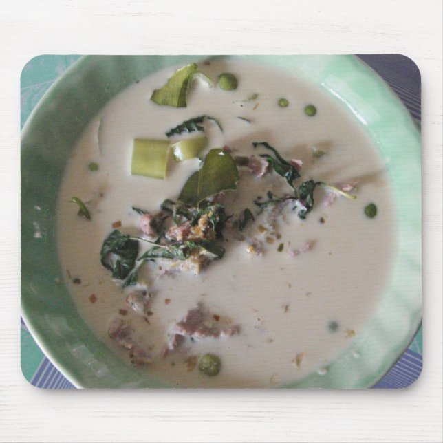 Thai Green Curry [แกงเขียวหวาน] ... Asian Food Mouse Mat (Front)