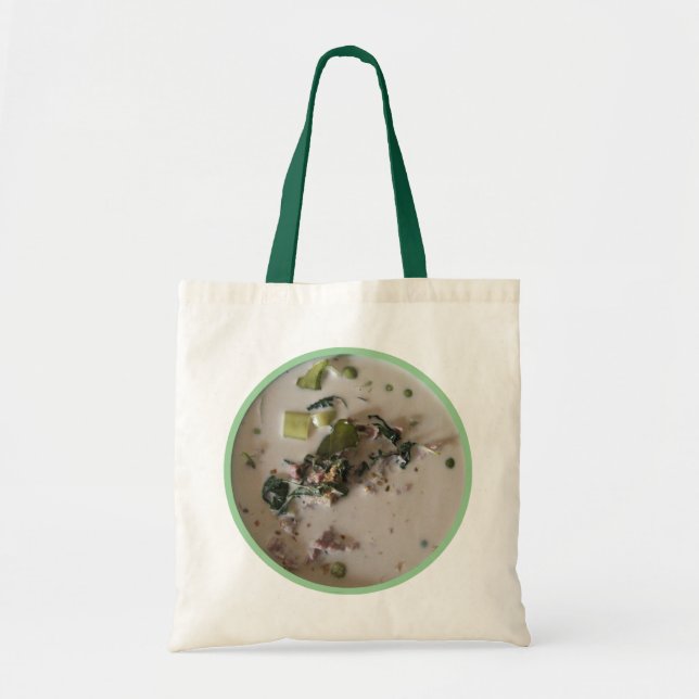 Thai Green Curry [แกงเขียวหวาน] ... Asian Food Tote Bag (Front)
