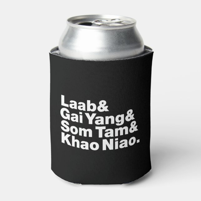 Thai Isaan Street Food Can Cooler (Can Front)