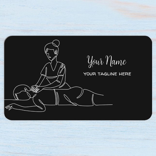 Thai Massage Mobile Spa Business Card (Creator Uploaded)