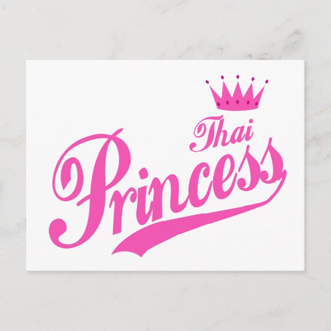 Thai Princess Postcard (Front)