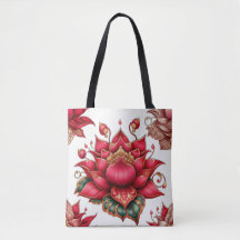 Thai Red Lotus, Thai Art, Thai Design, Thai Style