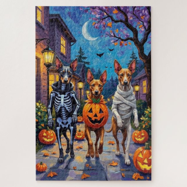 Thai Ridgeback Trick-or-Treating Halloween Costume Jigsaw Puzzle (Vertical)