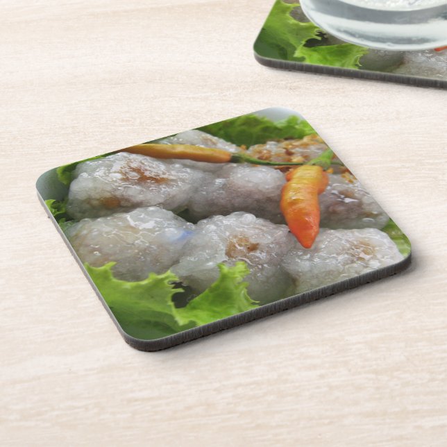 Thai Sago with Chilli ... Thailand Street Food Coaster (Left Side)