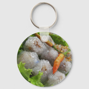 Thai Sago with Chilli ... Thailand Street Food Key Ring