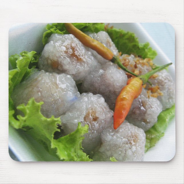 Thai Sago with Chilli ... Thailand Street Food Mouse Mat (Front)