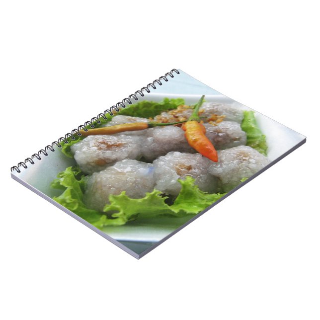 Thai Sago with Chilli ... Thailand Street Food Notebook (Left Side)