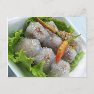 Thai Sago with Chilli ... Thailand Street Food Postcard
